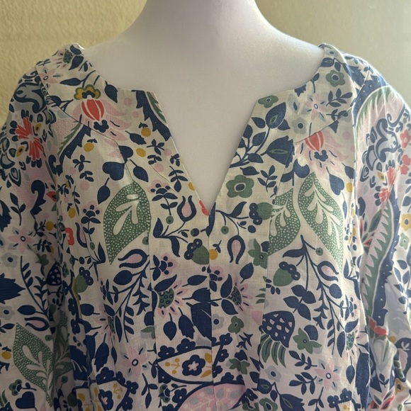 Boden tunic linen dress EUC - Picture 2 of 4